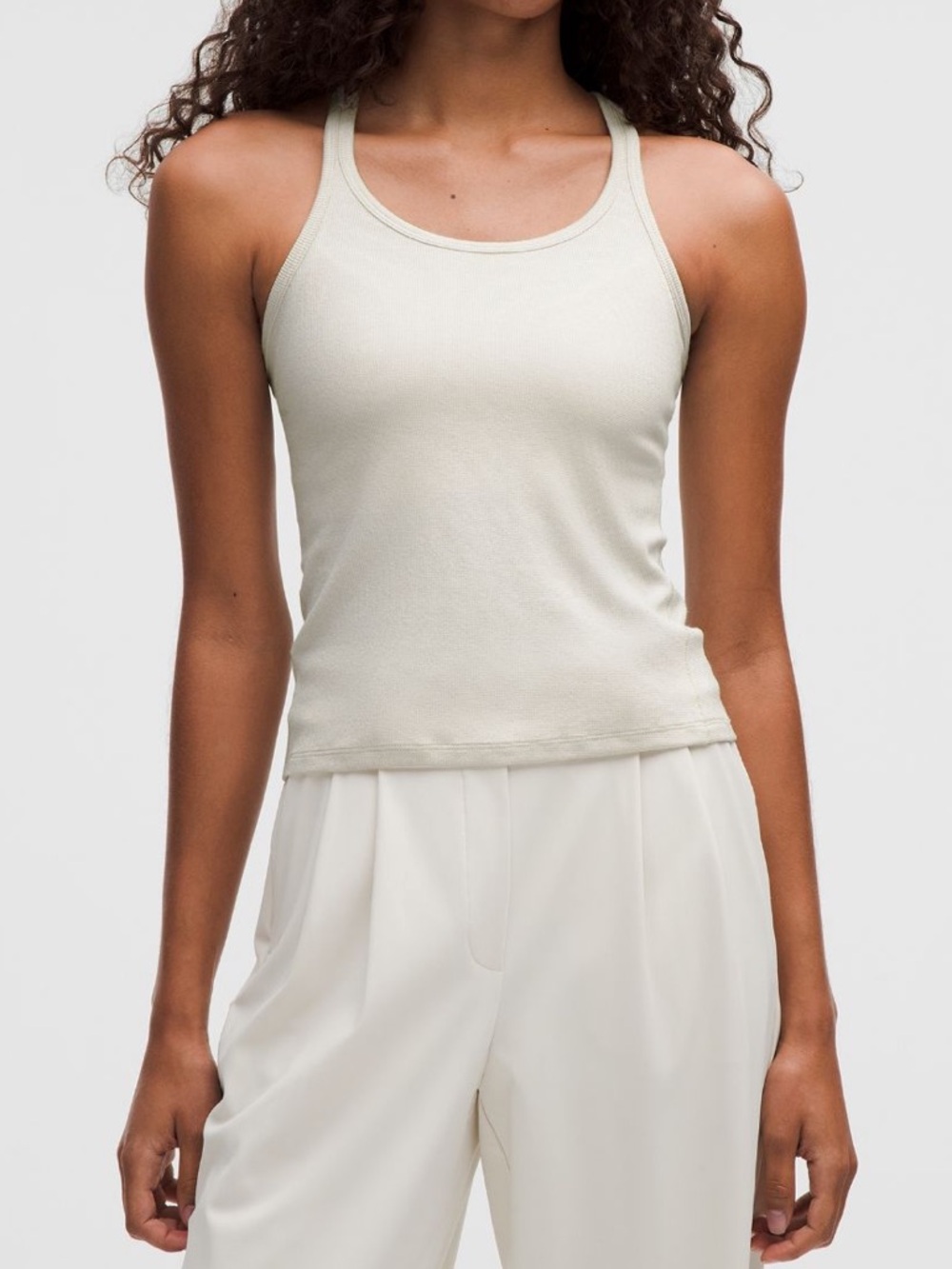 Lululemon Hold Tight Thin Strap Racerback
Tank Top Mojave Tan Size 10